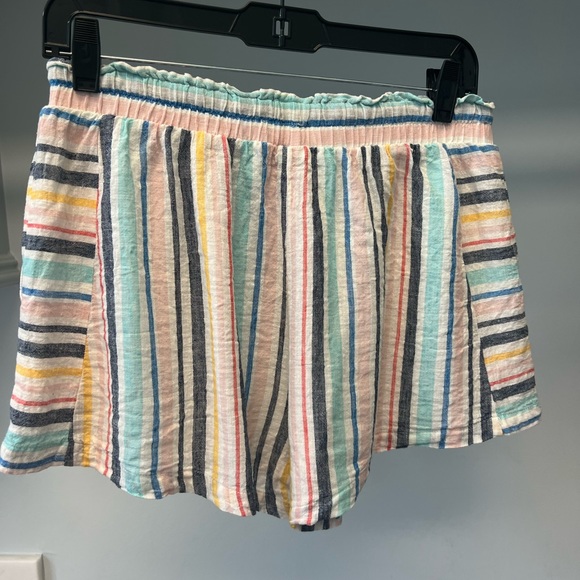 Splendid x Gray Malin Striped Shorts Small - Picture 2 of 4